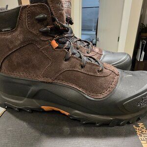 The North Face Men's Snowfuse Boot Boots Size 10.5 Coffee Brown / TNF Black NEW
